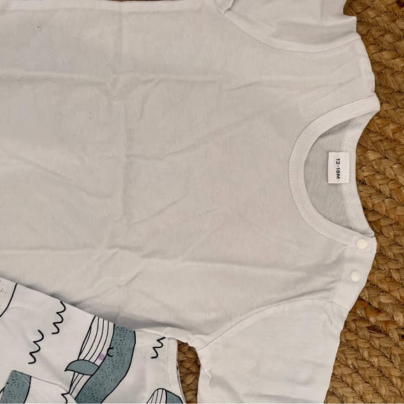 Boys 2 piece romper set - Picture 4 of 5